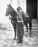 At the outbreak of World War I the mounted Cossacks made up 38 regiments, plus some infantry battalions and 52 horse artillery batteries. By 1916 their wartime strength had expanded to 160 regiments plus 176 independent sotnias (squadrons), the latter employed as detached units. While about a third of the regular Russian cavalry was dismounted in 1916 to serve as infantry, the Cossack arm remained essentially unaffected by modernization.<br/><br/>

In the Russian Civil War that followed the October Revolution, various Cossacks supported each side of the conflict. Cossacks formed the core of the White Army, but many also fought with the Red Army.<br/><br/>

Following the defeat of the White Army, the new Communist regime instituted a policy of harsh repressions, the so-called Decossackization, which took place on the surviving Cossacks and their homelands.